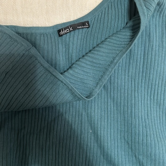 One shoulder knitted top - Picture 3 of 3